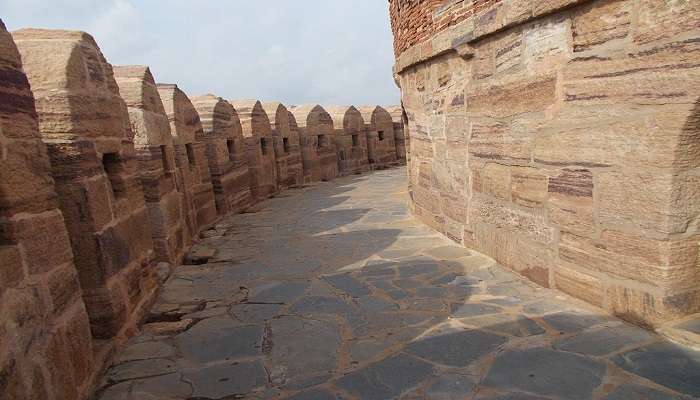 The passageways of Kurnool Fort