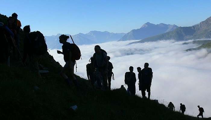 Gearing up with essential equipment is a must while trekking to the Pindari Glacier