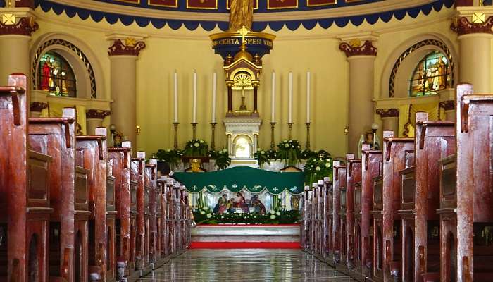 Beautiful interior design of St. Joseph’s Church