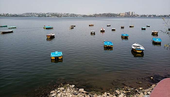 The view of Upper Lake, Bhopal