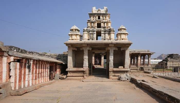 Virupaksha Temple is one of the most sacred temples of Hampi.