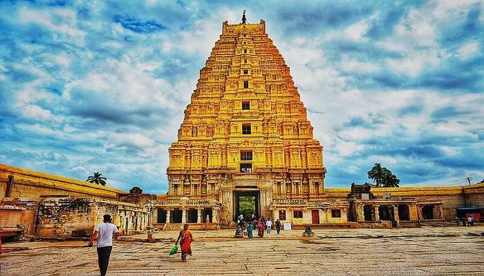 Virupaksha Temple, Karnataka is one of the best places to visit near Papanatha Temple