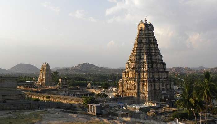  Located in a close proximity to the Hemakuta Hill Temple, the Virupaksha Temple is a must-visit site 