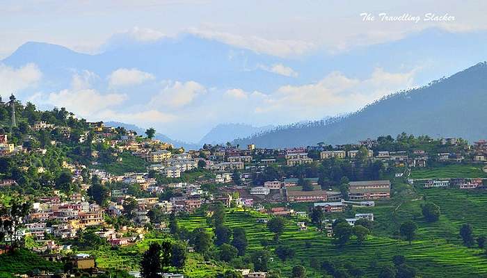 Himalayas as viewed from Uttarakhand
