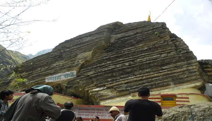 The cave of Vyasa Muni to visit near Badrinath in October.