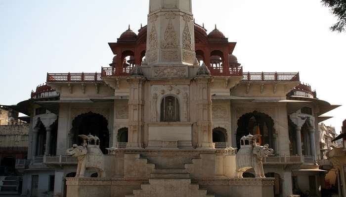 A Digamber Jain Temple at Soni Ji Ki Nasiyan, Ajmer