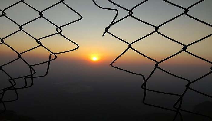 witness the stunning sunset view from lady’s seat yercaud