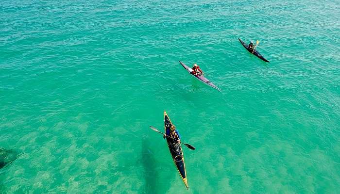 Kayaking is one of the best activities to do in Phuket in July.