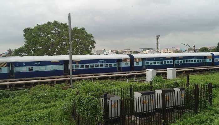  reach Bangalore by train or take some other way.