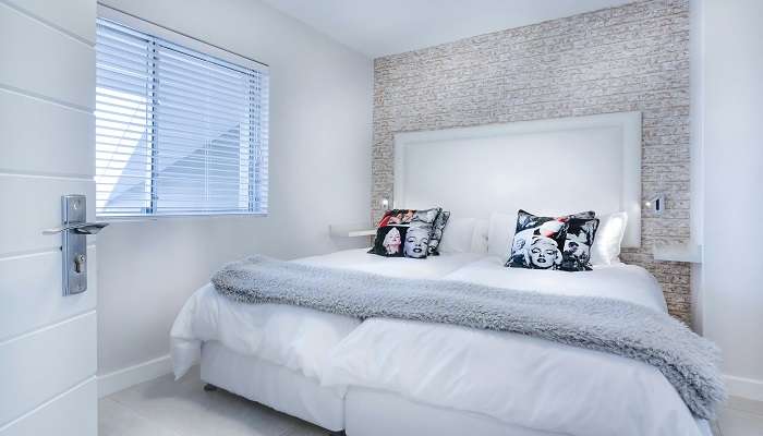 Beautiful minimalist style decorated room