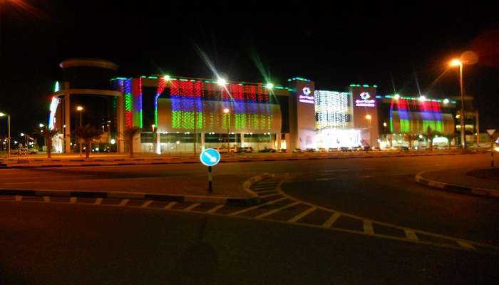 Nightview of Al Foah Mall 