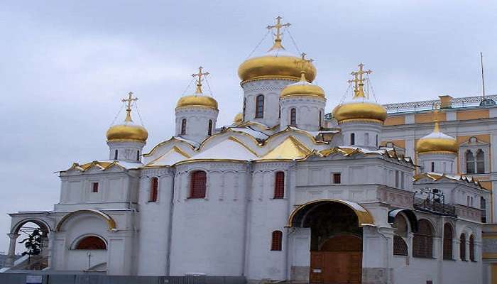 The historic Annunciation Cathedral within the Kazan Kremlin, Places to visit in Kazan