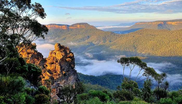 Katoomba Falls Aerial View