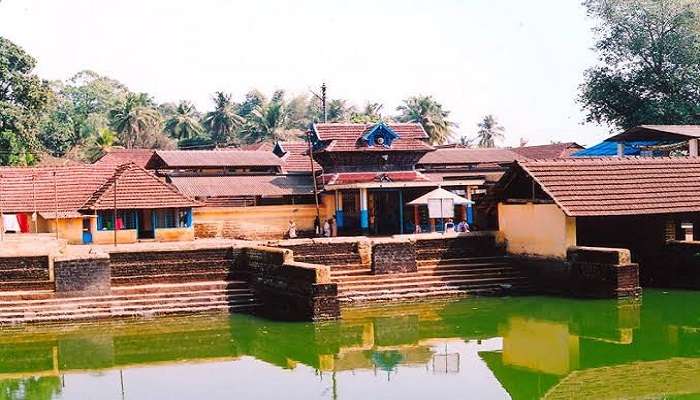 The peaceful Ayyappan Kavu temple near Kothamangalam