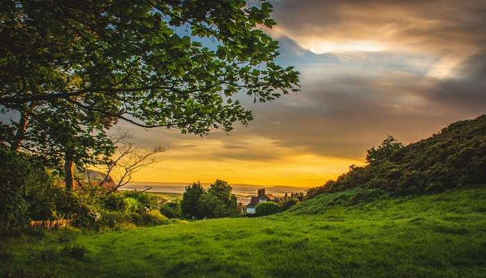 Get a panoramic view of the city from the Bagheswari Hill in Bongaigaon