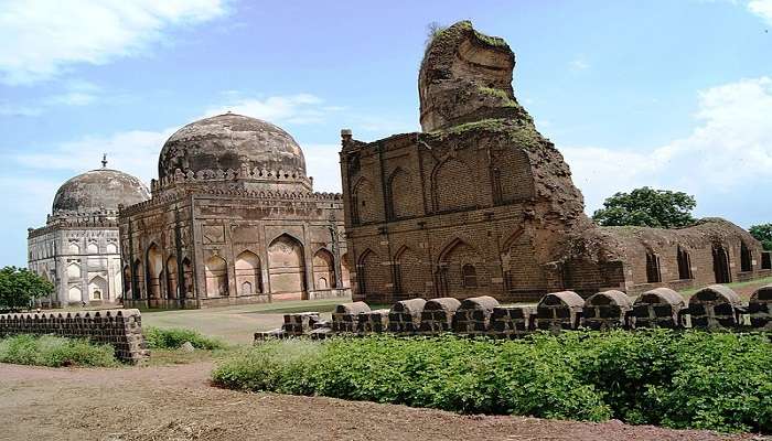 explore Bahamani Tombs.