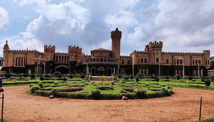 The complete front view of this historic pride, a popular attraction near Raghavendra Nagar.