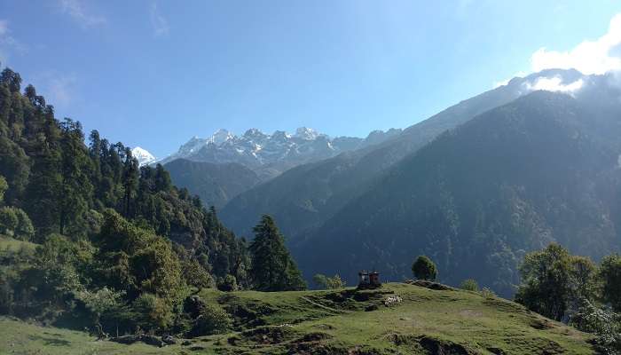 Sikkim mountains in Summer