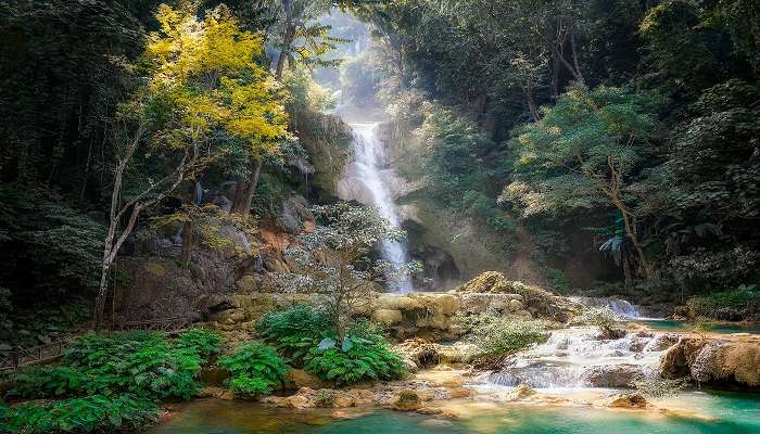 The best time to visit Netravali Waterfall is during the monsoon season which lasts from June to September.