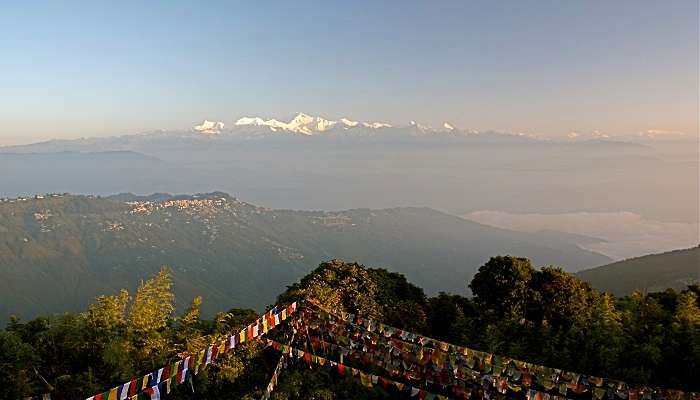 View of the Himalayas from Tiger Hill