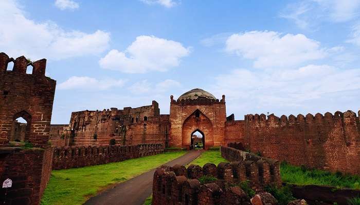 A view of Bidar Fort