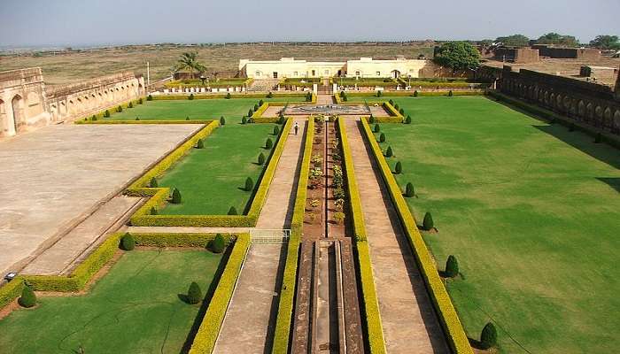 Bidar Fort Garden near the Barid shahi tombs.