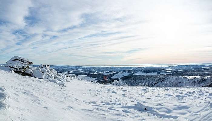 Majestic Mountains near the Harz National Park