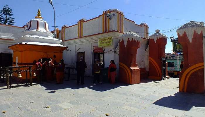 The famous Budhanilkantha Temple dedicated to Lord Vishnu.