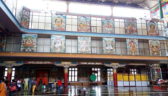 Explore the Tibetan history and culture in Bylakuppe, located near Tadiandamol