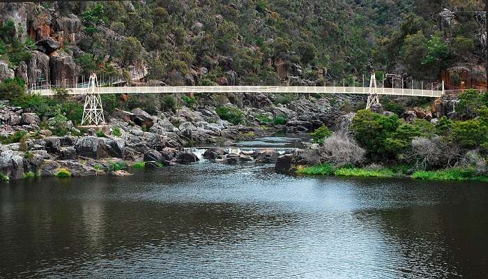 Cataract Gorge, a scenic natural reserve in Launceston