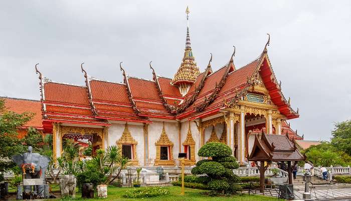 Chaithararam Temple ( or Wat Chalong) in Phuket.