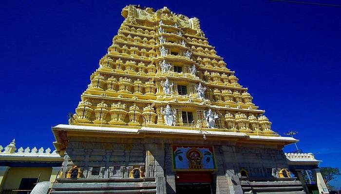 Chamundi Hills in Mysuru near Manasagangotri