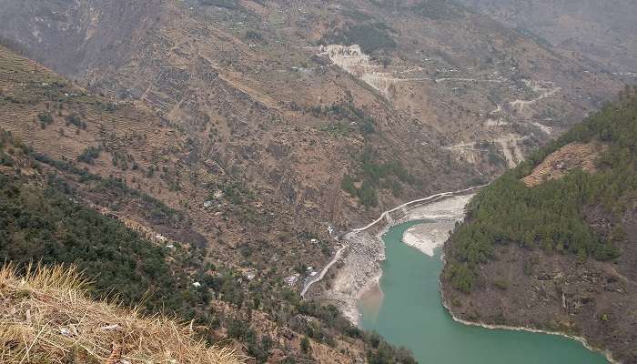 Kali River flowing near Dharchula