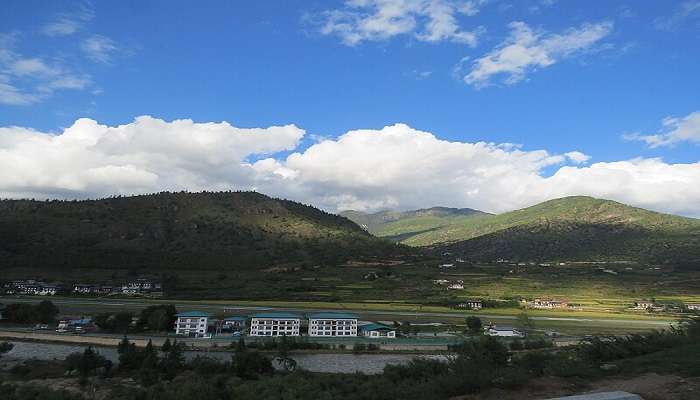 Scenic views while passing Chelela pass