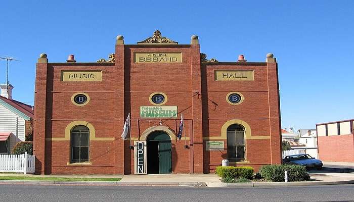 Outside View of the Corowa Federation Museum