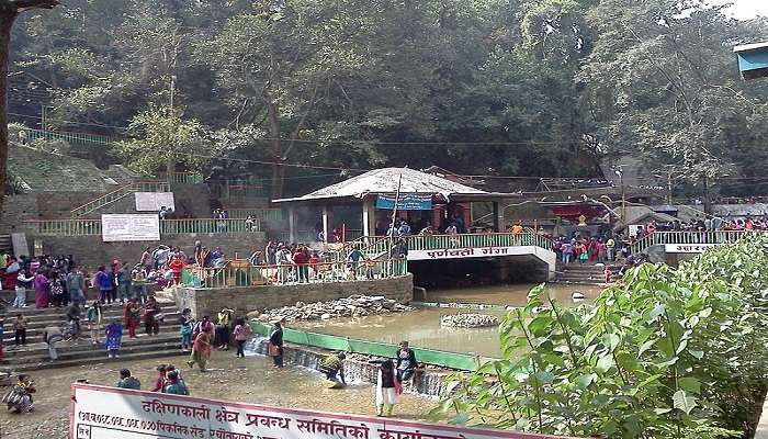 Dakshinkali Temple, a scenic place near Taudaha Lake Kathmandu. 