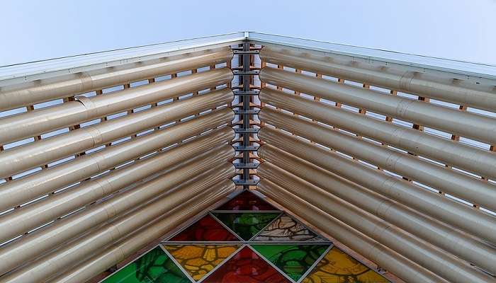 Roof detail of Christchurch, New Zealand