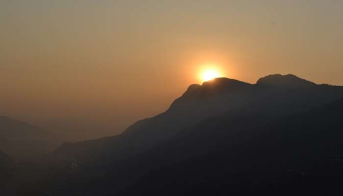 Sunrise from Dhampus Peak, a must-visit place.