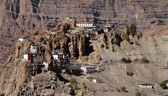 Visit this monastery near Dhankar Lake