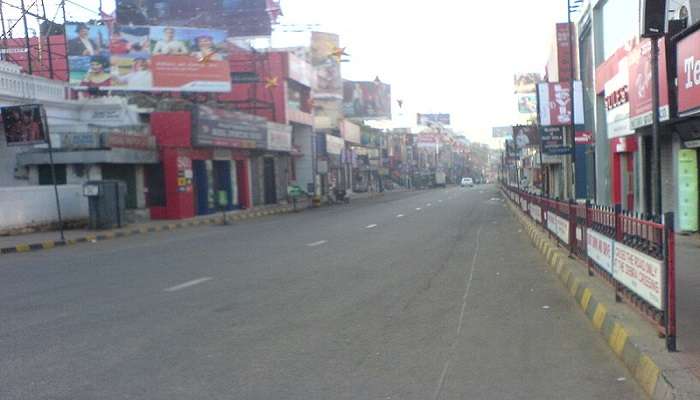 Famous for shopping brigade road in shivaji nagar Agra