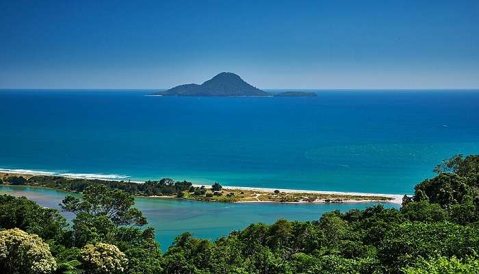 A beautiful view of the Island in Whakatäne.