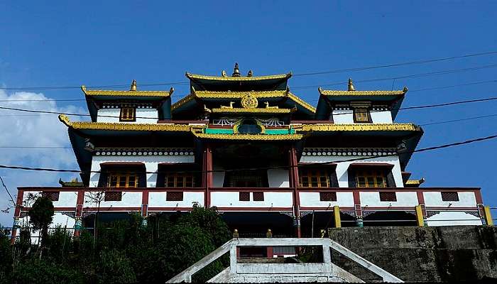 Chortens at Durpin Monastery near Deolo Hill.