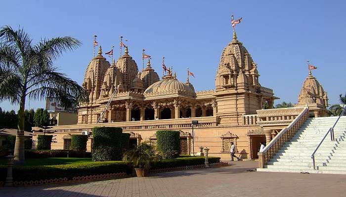 The EME Temple is one of the most fascinating ones to visit in Gujarat.