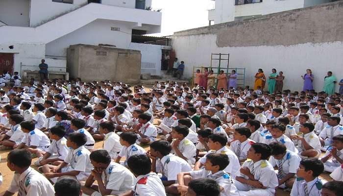  School welfare programs are held often at Panmana Ashram