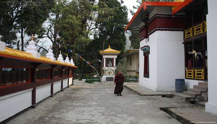  Prayer wheels at Enchey Monastery Sikkim.