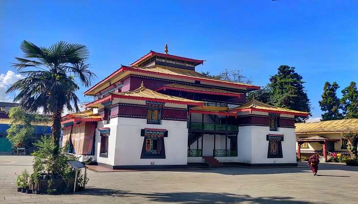 Enchey Monastery in Gangtok, a famous attraction