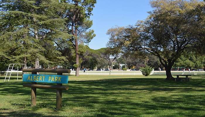 Panoramic View of the Albert Park