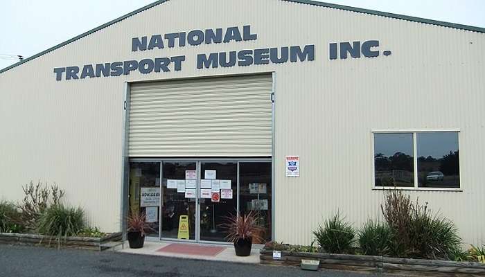 Exterior of Inverell National Transport Museum