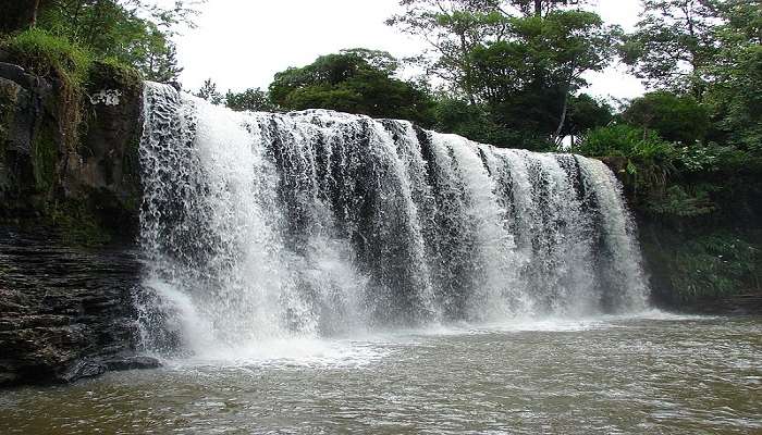 Ermayi Waterfalls near Ujire temple in Dakshina Kannada. 