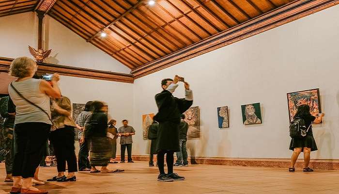 Portrait at the Agung Rai Museum of Art